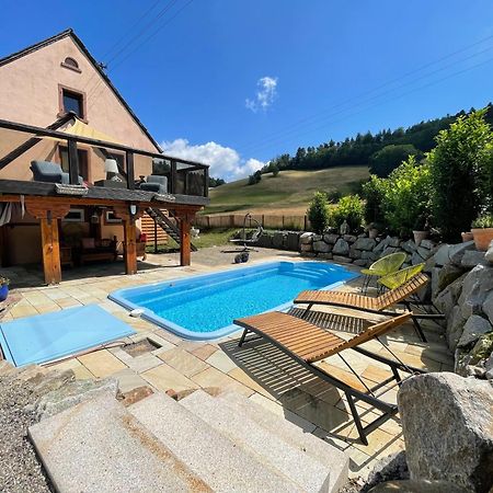 Ferienhaus Kappel Mit Pool Freiburg im Breisgau Exterior foto